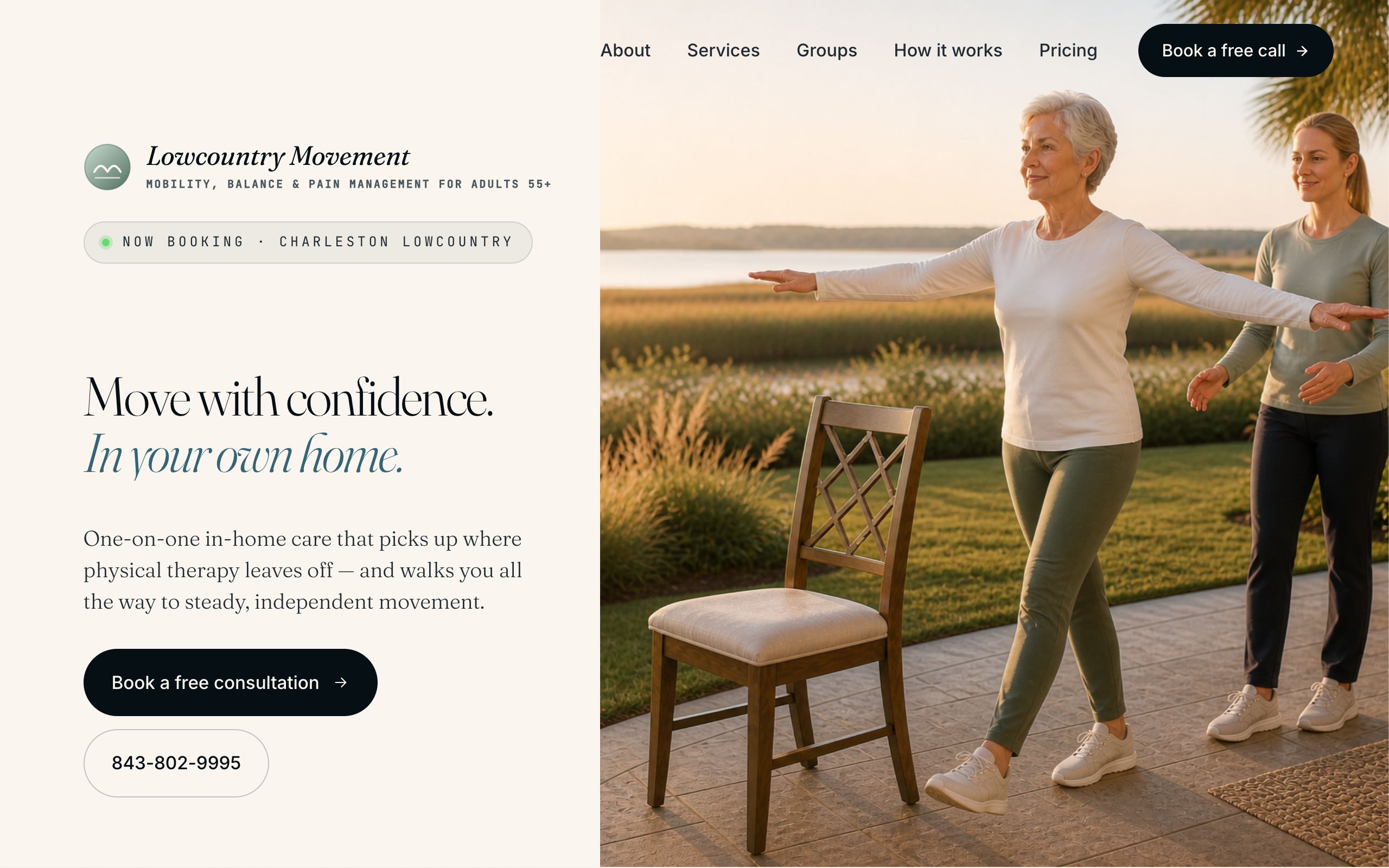 Lowcountry Movement live screenshot