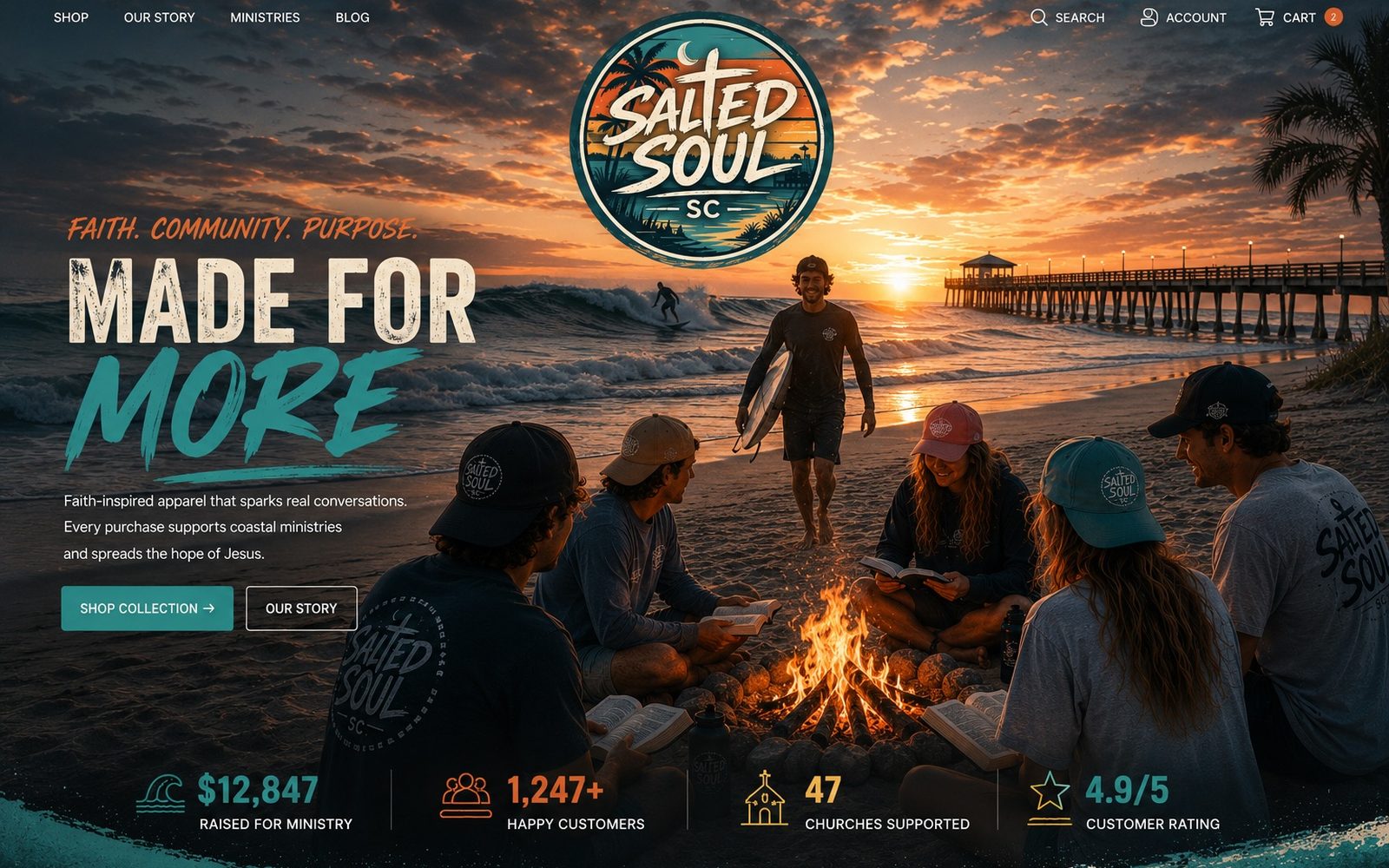 Salted Soul live screenshot